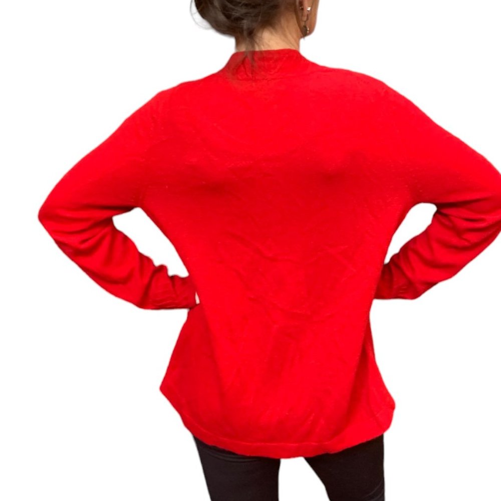 100% Cashmere Open-front Cardigan, Created For Macy's - Picture 3 of 6